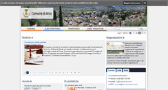 Desktop Screenshot of comune.arco.tn.it